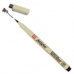 Черный линер-кисть Pigma Brush