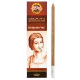 Пастельный карандаш Gioconda белый меловой