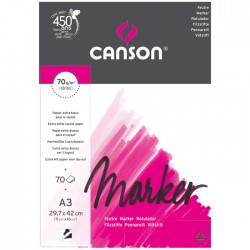 Альбом для маркеров Canson Marker Layout, А3, 70 г/м2, 70л.