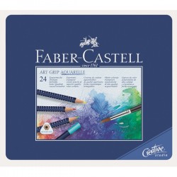Набор акварельных карандашей Faber-Castell ART GRIP AQUARELLE, 24 шт.