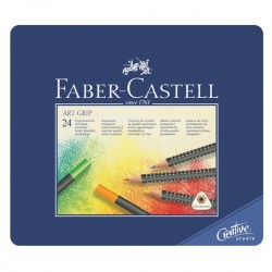 Набор цветных карандашей Faber-Castell Art Grip, 24 шт.