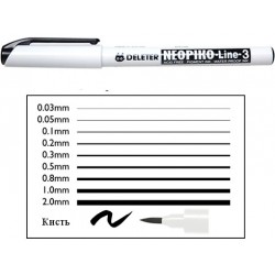Линеры черные Deleter Neopiko-3