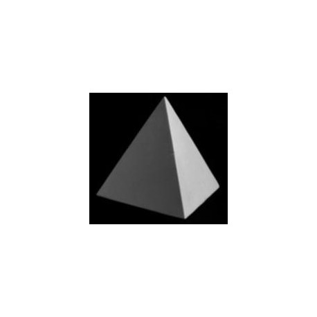 Гипсовая правильная пирамида