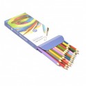 Набор акварельных карандашей Сонет, 24 цвета, картонная упаковка