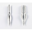 Перо Nikko Spoon-pen N357N мягкого типа (олово)