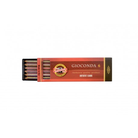 Набор многоцветных стержней Koh-i-noor Gioconda Magic, 5.6 мм., 6 шт.