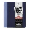Скетчбук Canson Inspiration Art Book, 21х29.7 см., 96 г/м2, 36л, 2 шт. (индиго/лаванда)