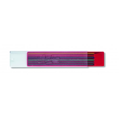 Набор цветных грифелей для цангового карандаша Koh-i-noor D: 2 мм, 6 шт.