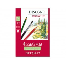 Альбом для рисования Fabriano Academia Drawing 21x29,7 см., 30 л., 200 г/м2., склейка по короткой стороне
