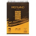 Альбом для рисования Fabriano Schizzi, 21x29,7 см. (А4), 120 л., 90 г/м2, спираль по короткой стороне