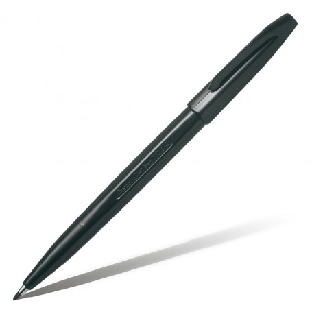 Капиллярные ручки-фломастеры Pentel Sign Pen, черная