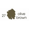 Маркер-кисть акварельный Marvy Artists Brush Оливковый коричневый (№27, Olive Brown)