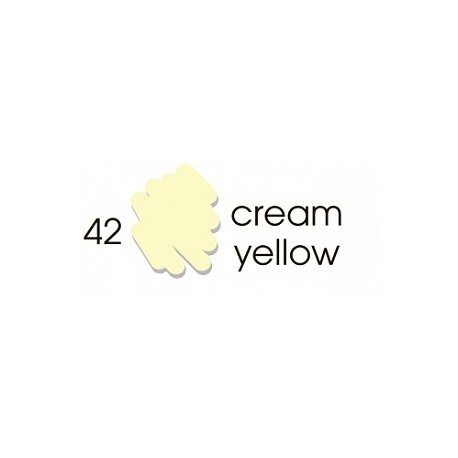 Маркер-кисть акварельный Marvy Artists Brush Кремовый (№42, Cream Yellow)