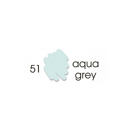 Маркер-кисть акварельный Marvy Artists Brush Серый аква (№51, Aqua Grey)