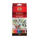 Набор акварельных цветных карандашей Mondeluz, 12 шт., картонная упаковка