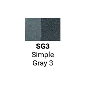 Sketchmarker Простой серый 3 (SMSG03, Simple Gray 3)