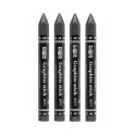 Широкие чернографитные карандаши без дерева Koh-i-noor Jumbo Woodless, HB - 6B