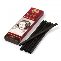 Уголь натуральный Koh-i-Noor, D: 6-7мм., 6 шт.